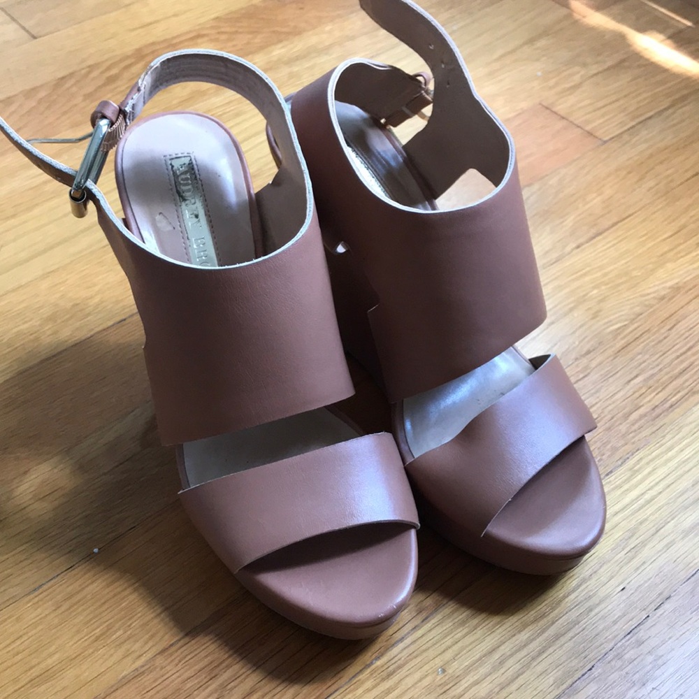 Tan wedges